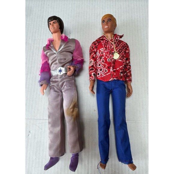 1968 Mattel Vintage DONNY OSMOND and Ken 12” Barbie Doll Retro Clothes Hong Kong - Picture 1 of 7
